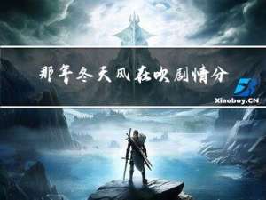 那年冬天风在吹剧情分集介绍