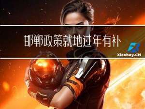 邯郸政策就地过年有补贴吗