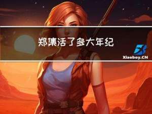 郑集活了多大年纪