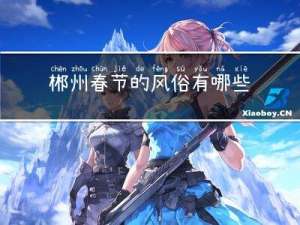 郴州春节的风俗有哪些作文