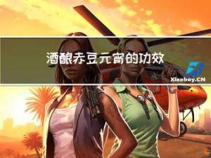 酒酿赤豆元宵的功效