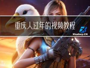 重庆人过年的视频教程