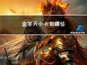 金冬天小卡有哪些