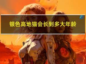 银色高地猫会长到多大年龄