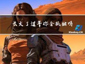 长大了过年你会孤独吗