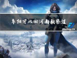 阜阳可以回河南新蔡过年吗