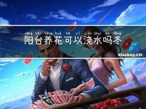 阳台养花可以浇水吗冬天