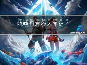 陈晓丹有多大年纪了