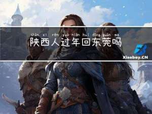 陕西人过年回东莞吗