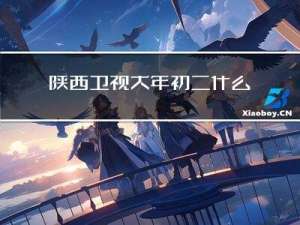 陕西卫视大年初二什么节目