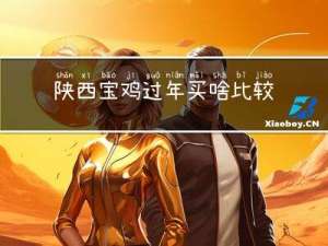 陕西宝鸡过年买啥比较赚钱