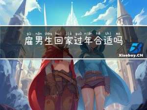 雇男生回家过年合适吗