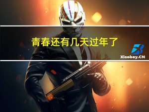 青春还有几天过年了