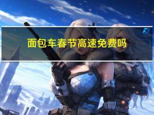 面包车春节高速免费吗