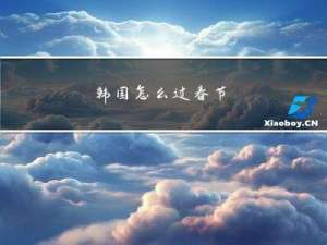 韩国怎么过春节