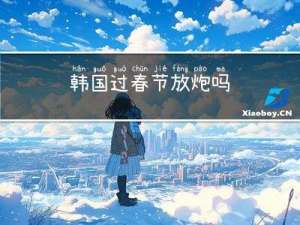 韩国过春节放炮吗