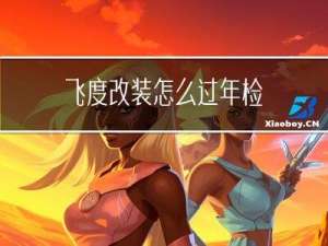 飞度改装怎么过年检