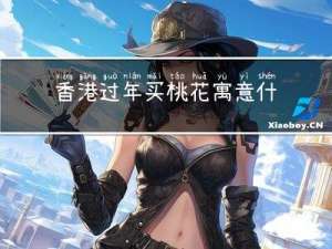 香港过年买桃花寓意什么