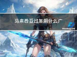 马来西亚过年用什么广告