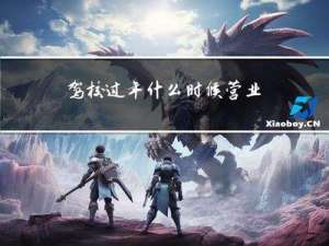 驾校过年什么时候营业