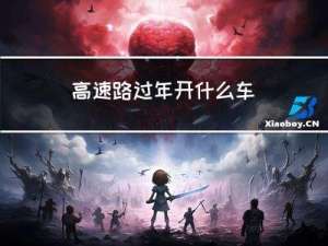 高速路过年开什么车