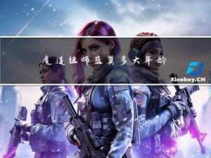 魔道祖师蓝翼多大年龄