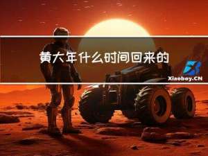 黄大年什么时间回来的