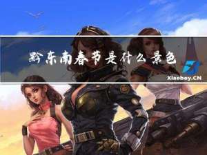 黔东南春节是什么景色作文