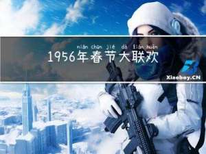 1956年春节大联欢分析