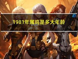 1981年属鸡是多大年龄