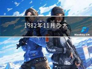 1982年11月多大年龄