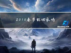 2010春节能回家吗