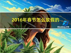 2016年春节怎么放假的