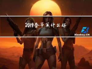 2019春节买什么好呢