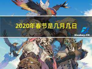 2020年春节是几月几日