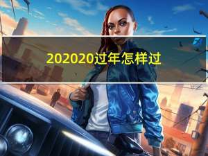 2020 过年怎样过