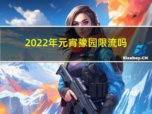 2022年元宵豫园限流吗