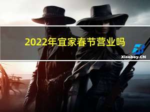 2022年宜家春节营业吗