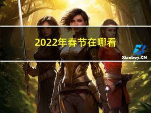 2022年春节在哪看