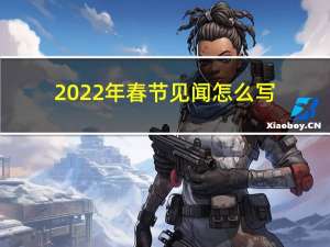 2022年春节见闻怎么写