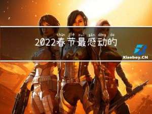 2022春节最感动的节目