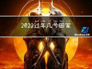2022过年几号回家啊