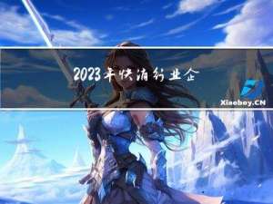 2023年快消行业企业CRM选型调研分析报告