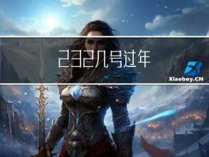 232几号过年