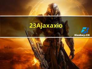 23-Ajax-axios