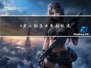 4岁小狗多大年龄能洗澡