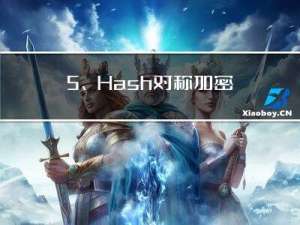 5、Hash对称加密