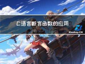 C语言断言函数的应用
