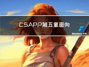 CSAPP第五章 面向编译器的优化(2)