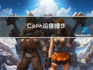 Ceph运维操作